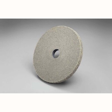 3M Scotch-Brite Exl Deburring Wheel, Xl-Wl, 8S Medium, 6 In X 1/2 In X 1 In 7000120911